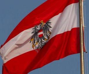 пазл Флаг Австрии